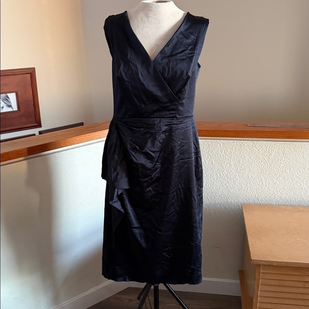 Maggy London Deep blue Dress size 14 - Picture 2 of 10